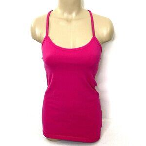 Lululemon Power Y Tank Top Racerback Bra Shelf Tank Womens size 6 Pink